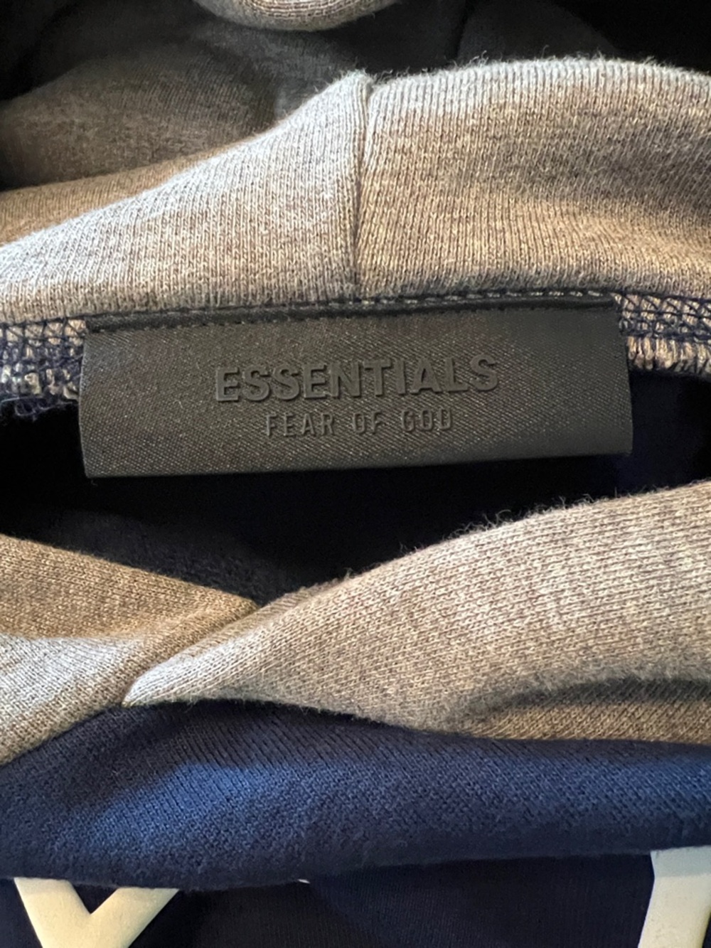 NWT Fear of God Essentials x MLB New York Yankees hoodie—oversized fit! - Picture 3 of 4